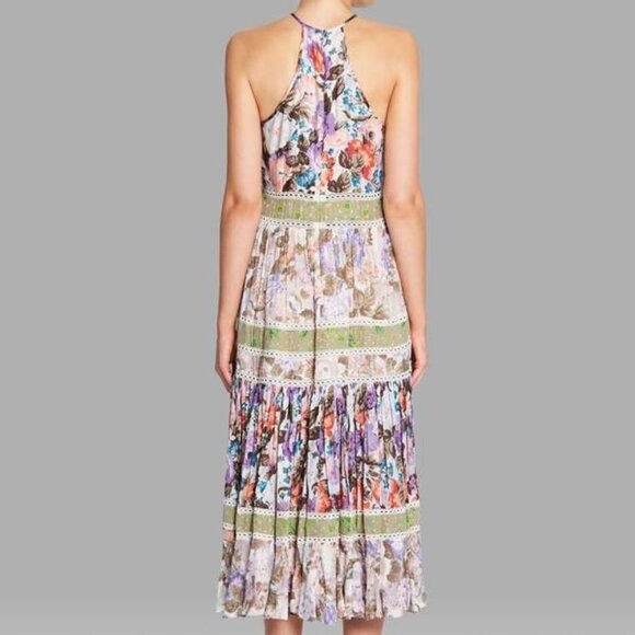 Rebecca Taylor Mixed Print Dress size 6 NWT - Picture 2 of 10